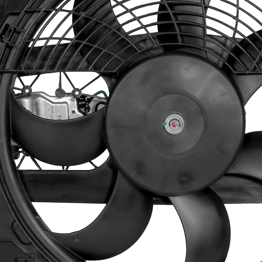 OEM-RF-0059 Radiator Cooling Fan Cooling Efficiency Improved Direct Replacement [Compatible with BMW 3I / 323Ci / 323I / 325Ci / 325I / 325Xi]