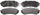ADVICS AD0773 Disc Brake Pad Set