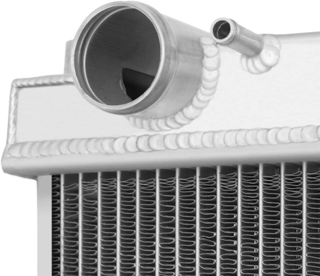MMRAD-F2D-03 Aluminum Radiator Compatible with Ford 6.0 Powerstroke F250 F350 F450, Ford Excursion 2003-2007