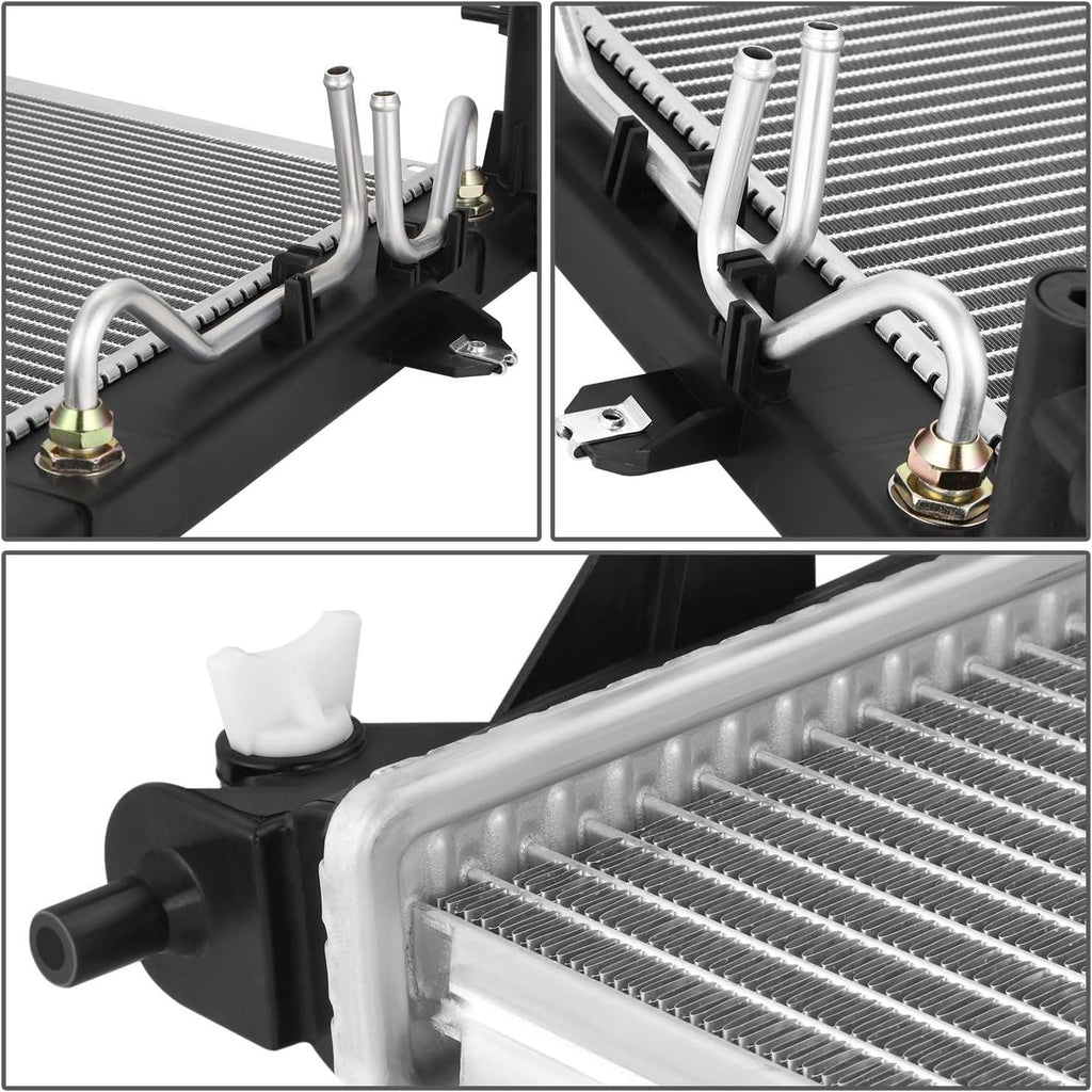 OEM-RA-13388 OE Style 1-Row Aluminum Cooling Radiator Compatible with 2011-2014 Genesis / 2010-2013 Genesis Coupe 3.8L AT