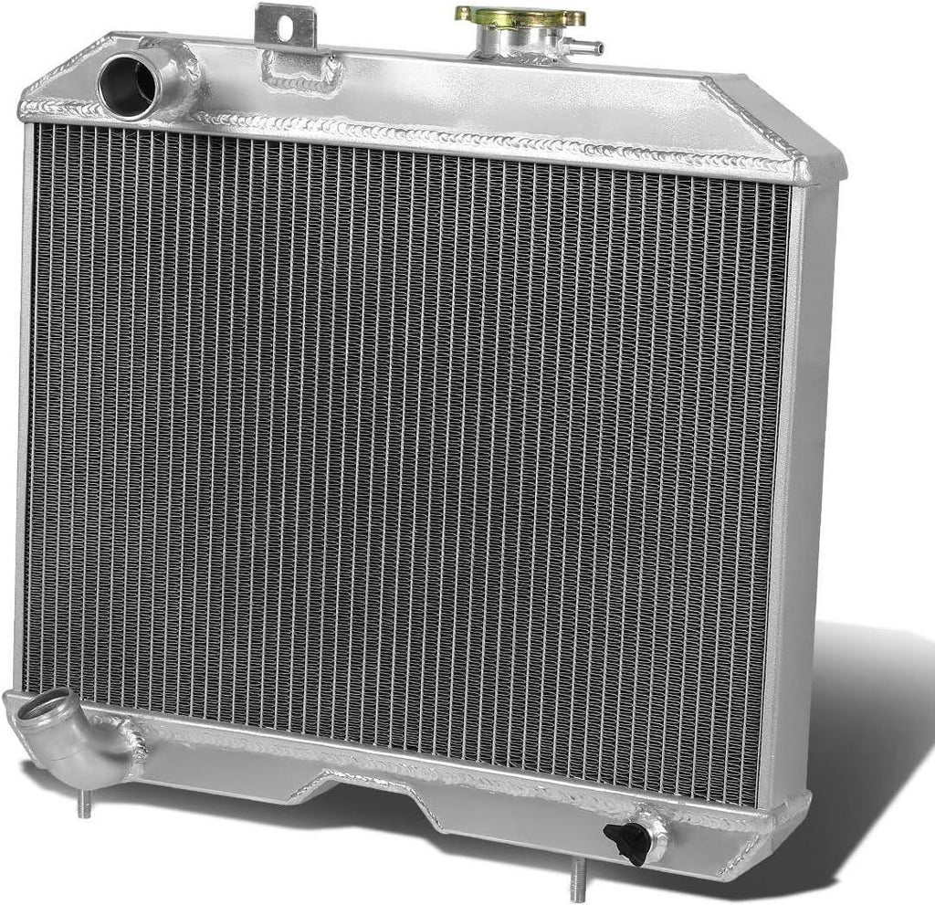 RA-WILLYS-41-3 3-Row Full Aluminum Radiator 20.25" X 20.5" X 5.5" [Compatible with 41-52 Jeep Willys]