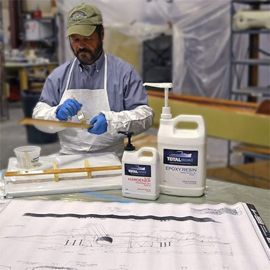 Traditional 5:1 Marine Epoxy Resin Kits