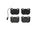 Brembo Front Disc Brake Pad Set for Discovery, Range Rover (P44004)