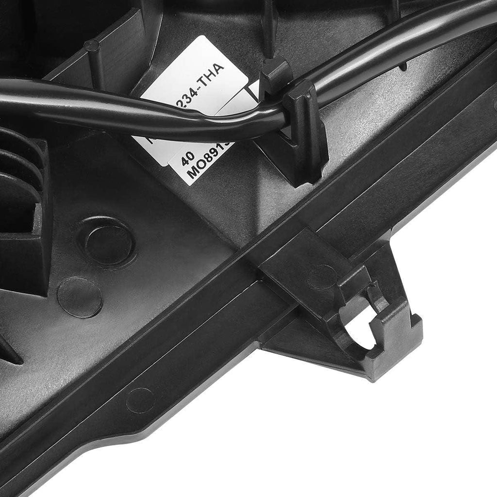OEM-RF-0246 Factory Style Radiator Cooling Fan Assembly Cooling Efficiency Improved Direct Replacement [Compatible with 03-06 Nissan 350Z]