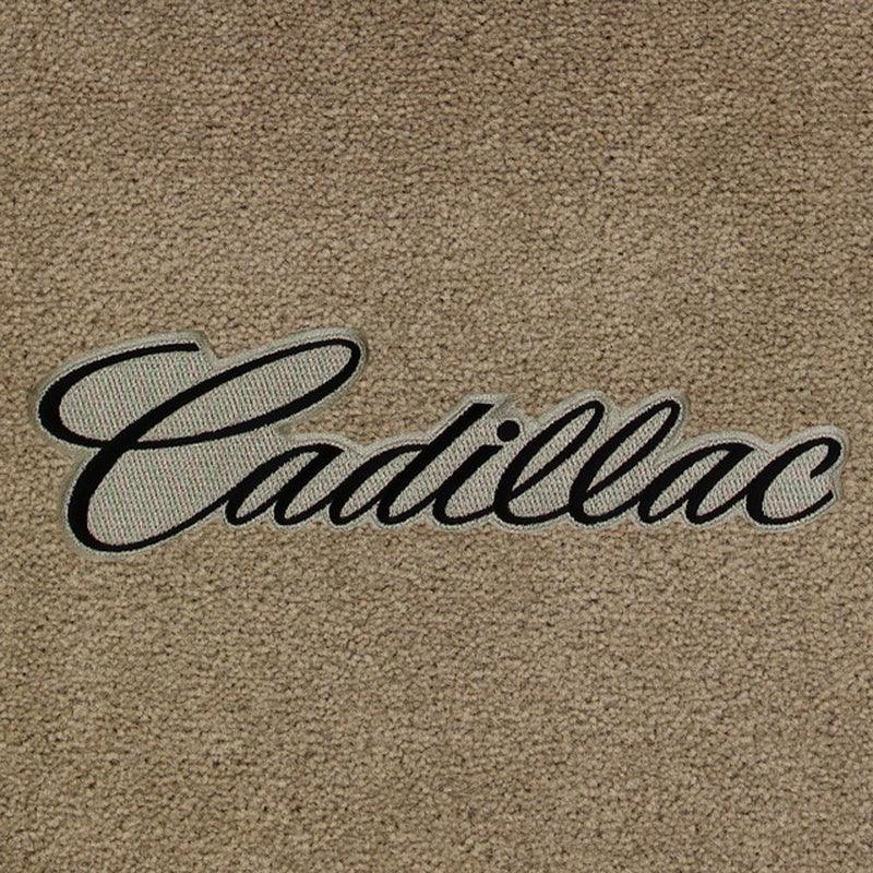 Lloyd Luxe Front & Rear Mats for '80-85 Fleetwood W/Black on Tan Cadillac