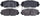 ADVICS AD1210 Disc Brake Pad Set