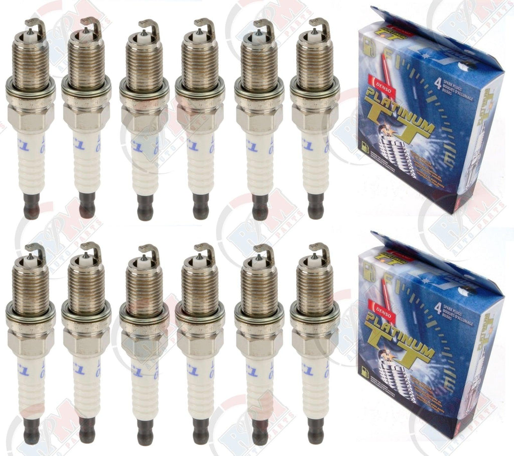 DENSO "PLATINUM" Spark Plugs Set of 12 for 1998-2004 Mercedes-Benz E320 3.2L V6