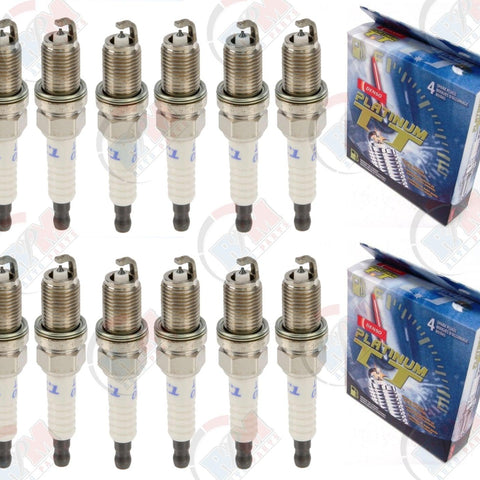 DENSO "PLATINUM" Spark Plugs Set of 12 for 1998-2004 Mercedes-Benz E320 3.2L V6