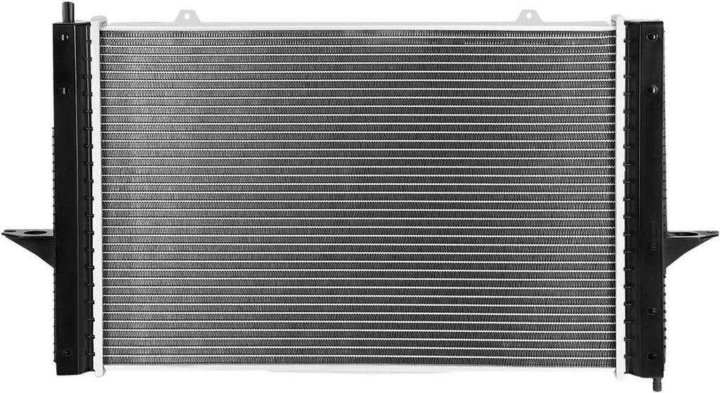 OEM-RA-2424 1-Row OE Style Bolt-On Aluminum Core Radiator Compatible with 99-04 Volvo C70, 99-00 S70 / V70 AT, 23-1/4" W X 15-1/4" H X 1-5/8" D, 1-7/16" Inlet, 1-7/16" Outlet