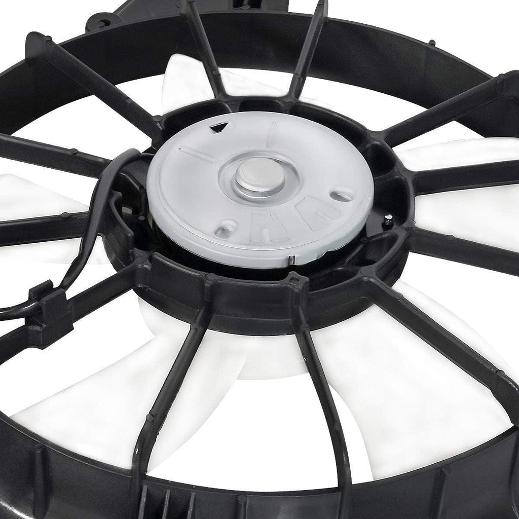 OEM-RF-0195 HO3115120 Factory Style Radiator Cooling Fan Assembly Replacement,Black