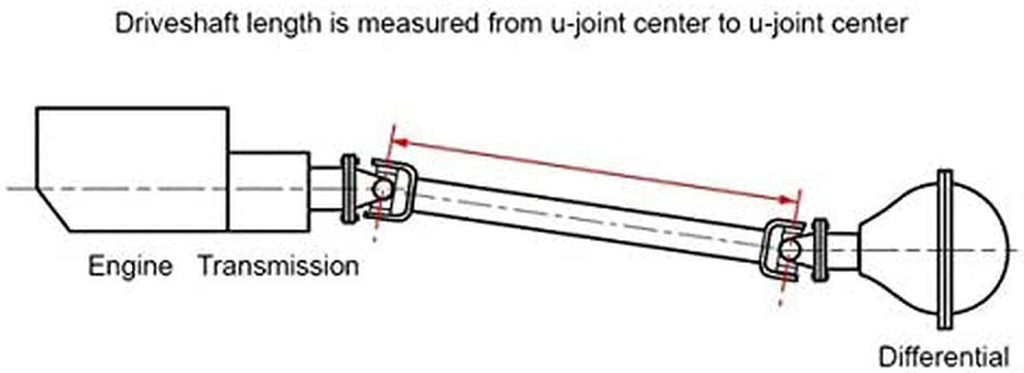 Cardone 65-9871 Remanufactured Driveshaft Prop Shaft