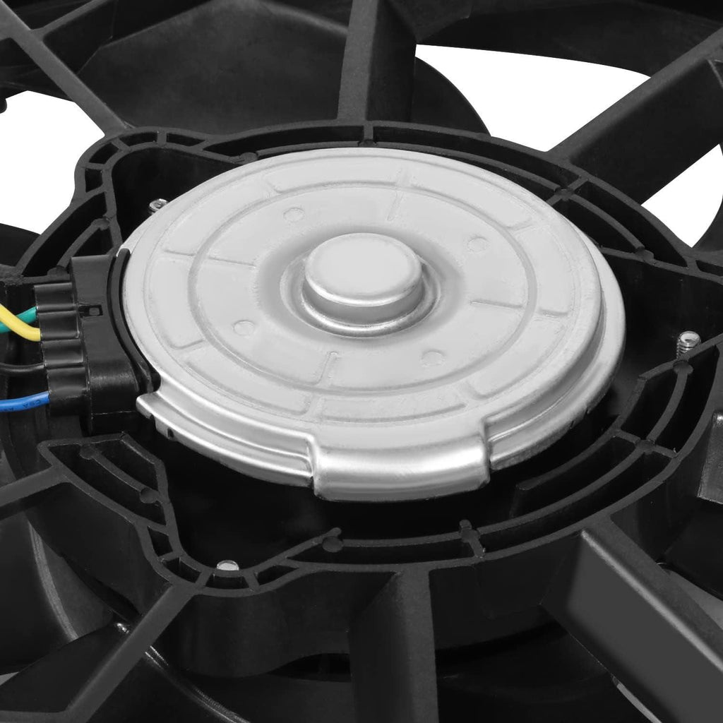 Factory Style Radiator Cooling Fan Assembly Compatible with 14-20 Nissan Rogue 2.5L,OEM-RF-0897