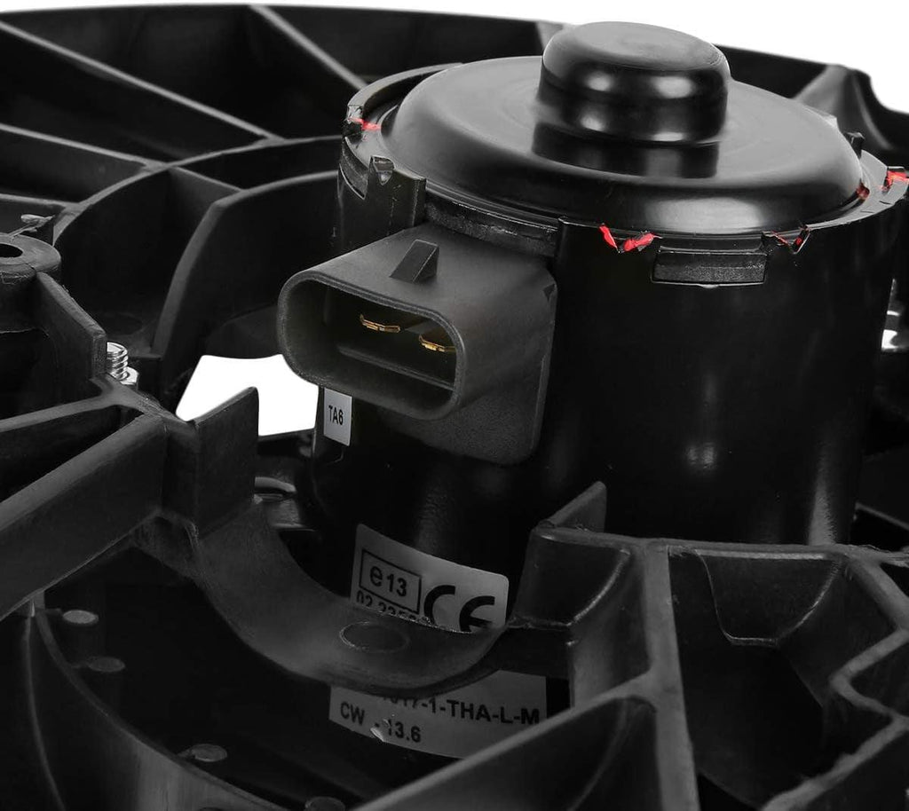 OEM-RF-0135 Factory Style Radiator Cooling Fan Assembly Cooling Efficiency Improved Direct Replacement [Compatible with 2000-2003 Impala / 2000-2003 Monte Carlo]