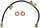 Brake Hydraulic Hose for Silverado 1500 Classic+More H620442
