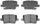 ADVICS AD2203 Disc Brake Pad Set