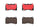 Front Disc Brake Pad Set for Viper, S, Mustang, STS, G8, CTS, GT (P09004N)