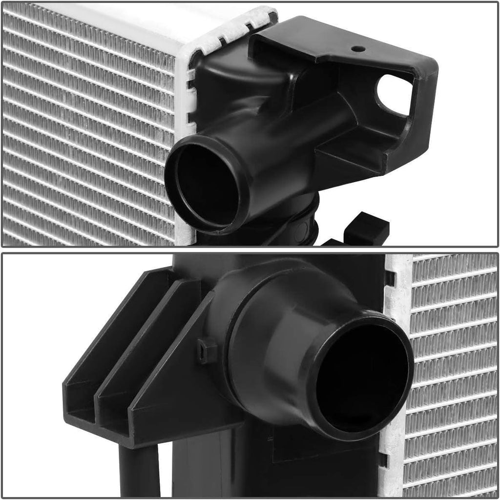 OEM-RA-13045 Factory Style Aluminum Cooling Radiator Replacement Compatible with 07-08 Expedition/Navigator, 31-1/2" W X 16-7/16" H X 1-1/4" D, 1-3/4" Inlet, 1-3/4" Outlet