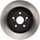 ADVICS A6F038 Front Disc Brake Rotor