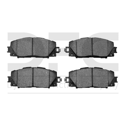 Front Disc Brake Pad Set for Corolla, Prius, Prius Prime+More (1310-1184-10)