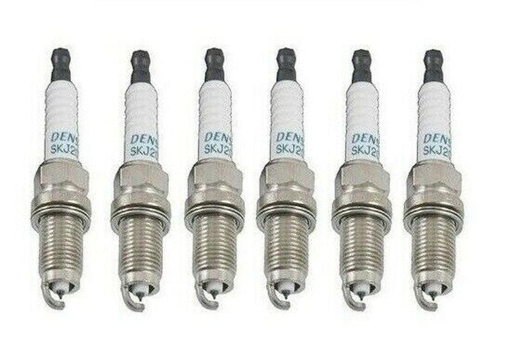 Set of 6 Spark Plugs Denso Iridium Long Life for Acura MDX Honda SKJ20DR M11