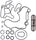 MMOC-F2D-03 Replacement Oil Cooler Compatible with Ford 6.0L Powerstroke 2003-2007