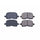 Power Stop - Front Z16 Low-Dust Ceramic Brake Pads for Prizm, Corolla 16-741
