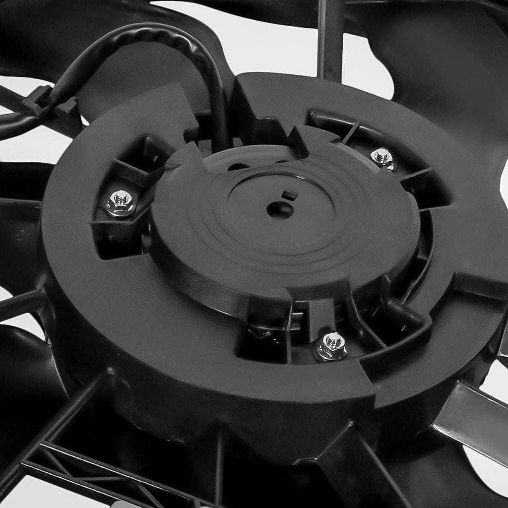 OEM-RF-0112 Factory Style Radiator Cooling Fan Assembly Cooling Efficiency Improved Direct Replacement [Compatible with 2013-2016 Escape Fits 2. 0T Engines],Black