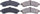 16-882 Front Z16 Evolution Ceramic Brake Pads