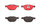 Brembo Front Disc Brake Pad Set for BMW (P06076N)