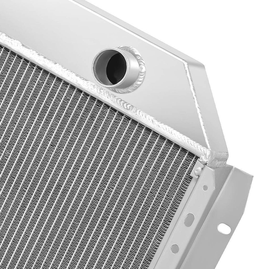 RA-F10068-2 2-Row Full Aluminum Radiator Compatible with 68-79 F-100/F-150/F-250, 78-79 Bronco
