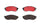 Front Disc Brake Pad Set for Murano, FX37, G37, M37, M56, 370Z+More (P56058N)