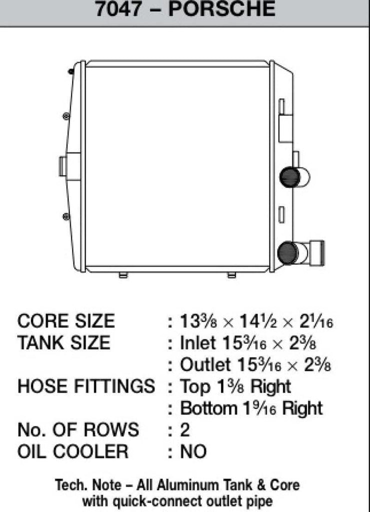 7047 High Performance Radiator