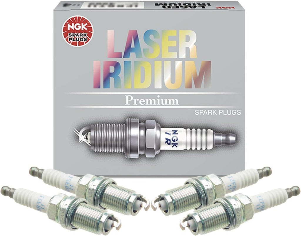 NGK Set of 4 Laser Iridium Spark Plugs for Acura CSX RSX Honda Civic 2.0L L4