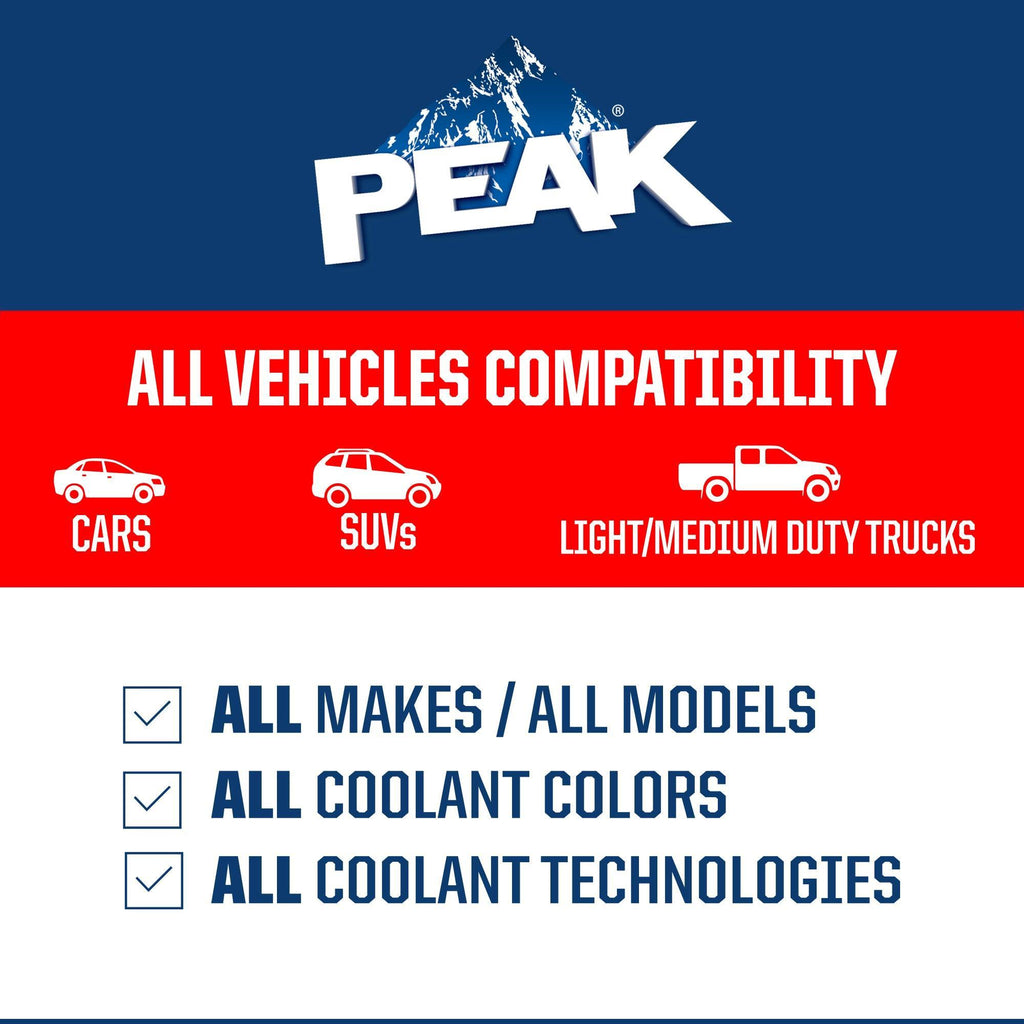 PEAK PKP0B3 Premium Concentrate Antifreeze + Coolant