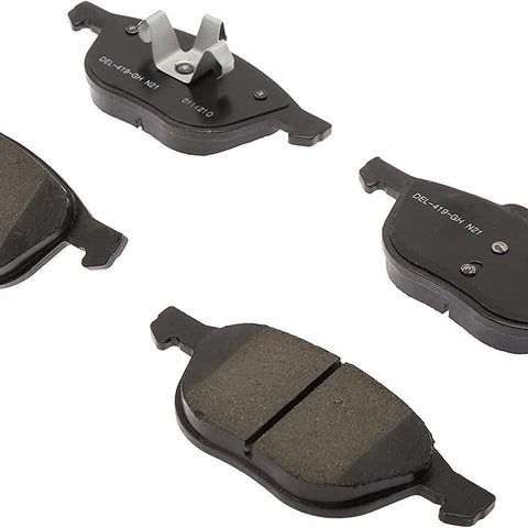 Gold 17D1044CF2 Ceramic Front Disc Brake Pad Kit