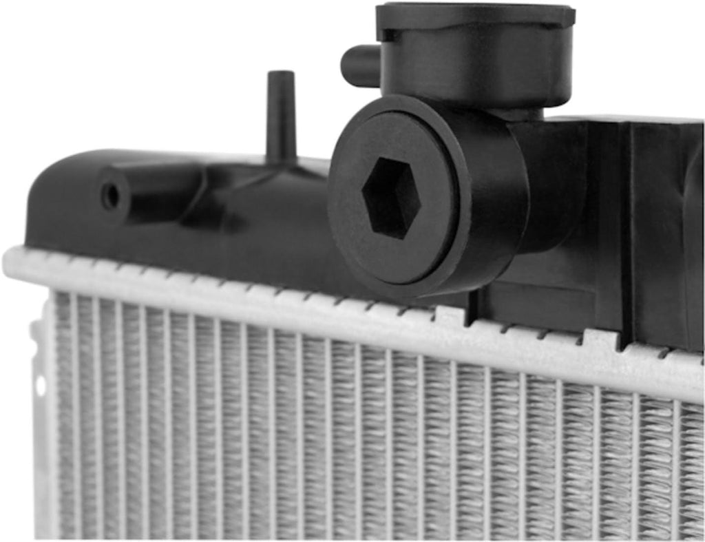 R2703 Plastic End-Tank Radiator Compatible with Subaru WRX 2004-2007