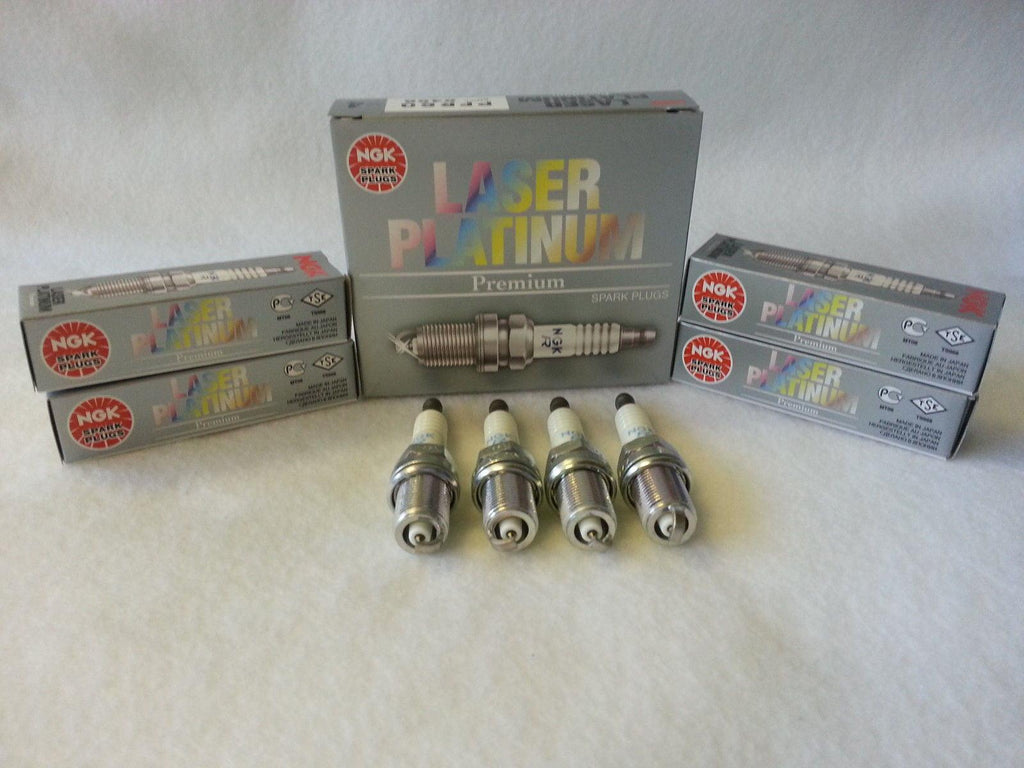 4X NGK LASER PLATIUM SPARK PLUGS PFR6G11 (5555)