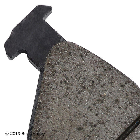 Beck Arnley Rear Disc Brake Pad Set for Subaru (089-2004)
