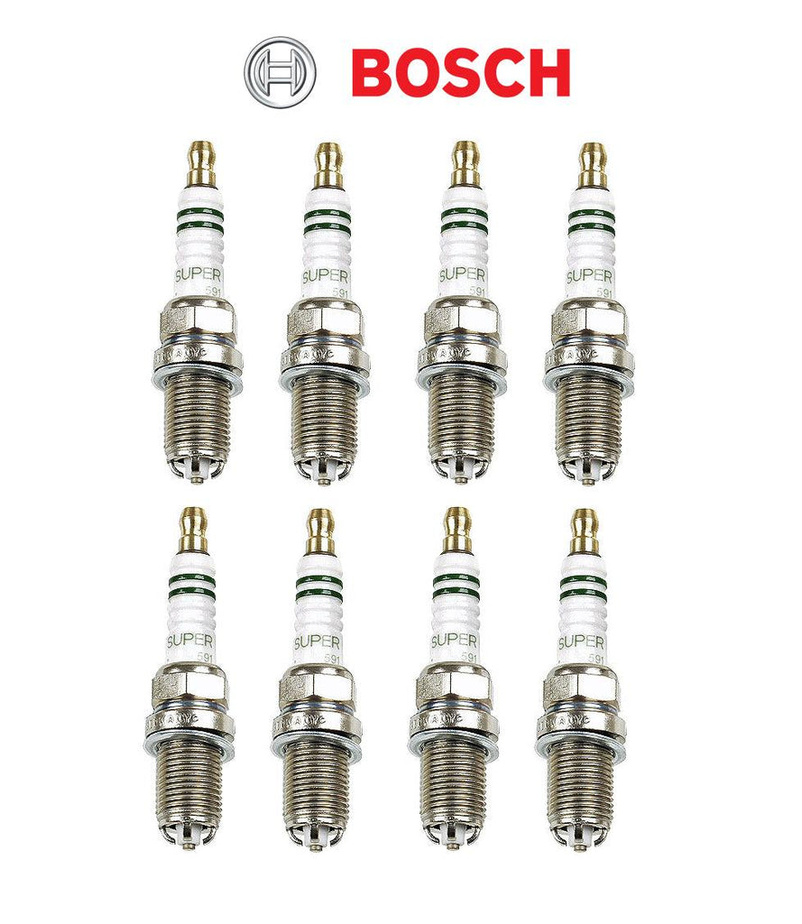 FOR Porsche Cayenne S 4.5L 2003-2006 8X Spark Plug FGR-6-KQE 7413 OEM Bosch NEW