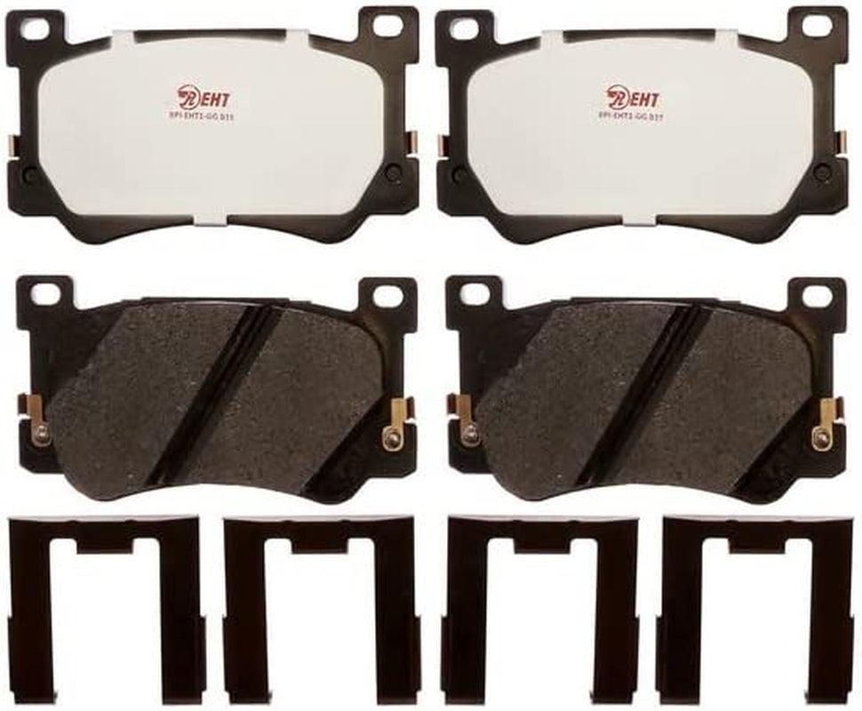 Premium  Element3 EHT™ Replacement Front Disc Brake Pad Set for Select 2017-2019 Genesis G90 Model Years (EHT1975H)