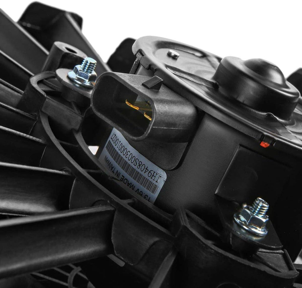 OEM-RF-0139 Factory Style Radiator Cooling Fan Assembly Cooling Efficiency Improved Direct Replacement [Compatible with 2004-2012 Malibu / 2005-2010 G6 / 2007-2009 Aura]