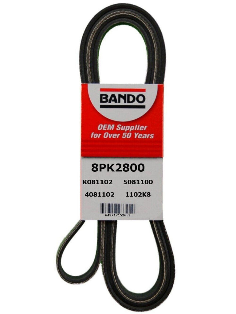 Bando Accessory Drive Belt for Dodge 8PK2800