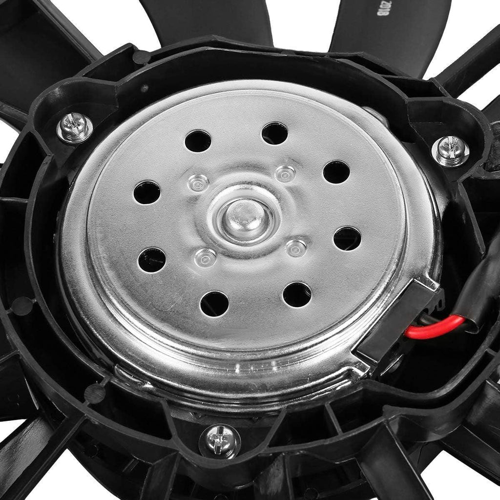 OEM-RF-0295 Factory Style Radiator Cooling Fan Assembly Cooling Efficiency Improved Direct Replacement [Compatible with 2007-2008 RS4 / 2004-2009 S4 4.2L]