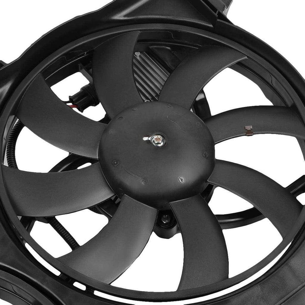 OEM-RF-0104 Factory Style Radiator Cooling Fan Assembly Cooling Efficiency Improved Direct Replacement [Compatible with 2007-2009 Edge / 2007-2009 MKX]