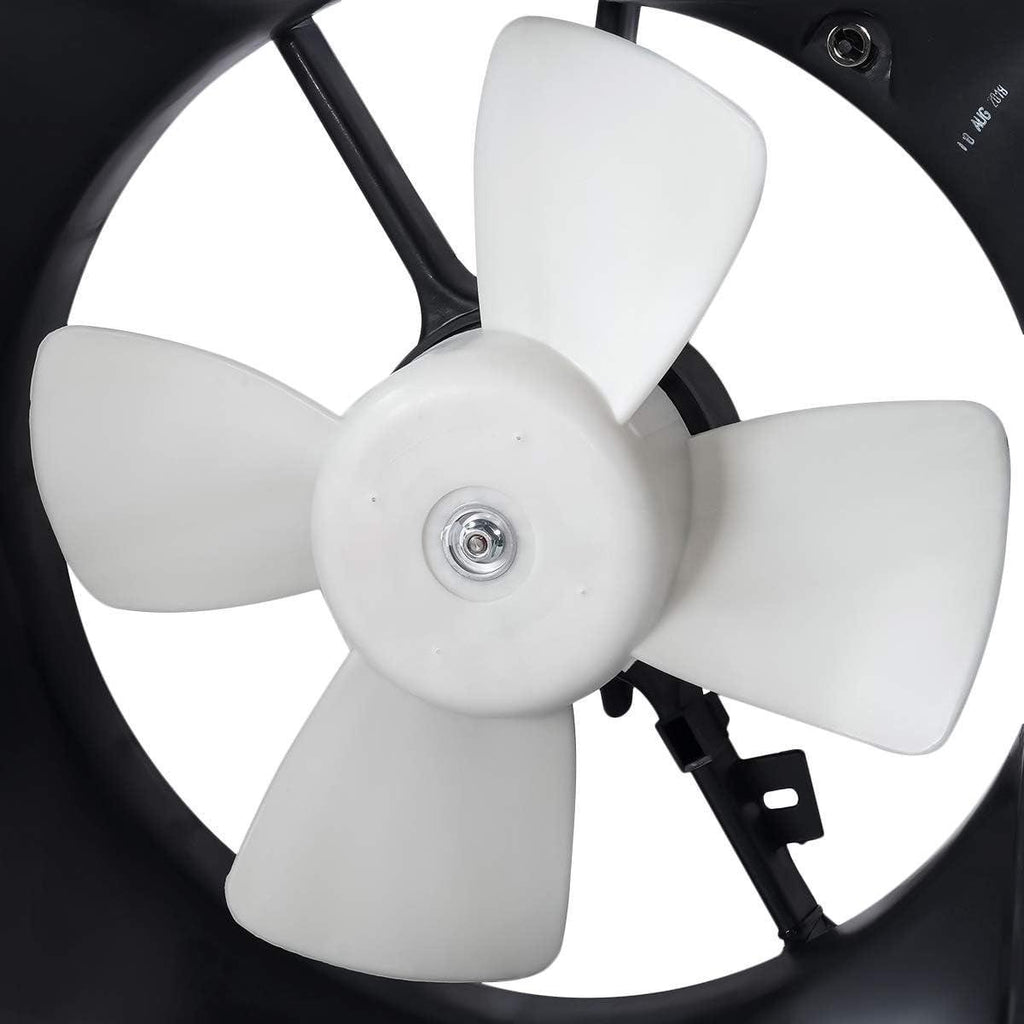 OEM-RF-0270 Factory Style Radiator Cooling Fan Assembly Cooling Efficiency Improved Direct Replacement [Compatible with 96-00 RAV4]