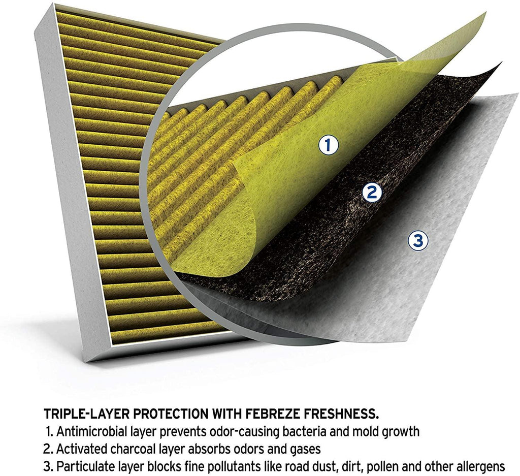 PBC35479 boss Premium Cabin Air Filter with Febreze Freshness