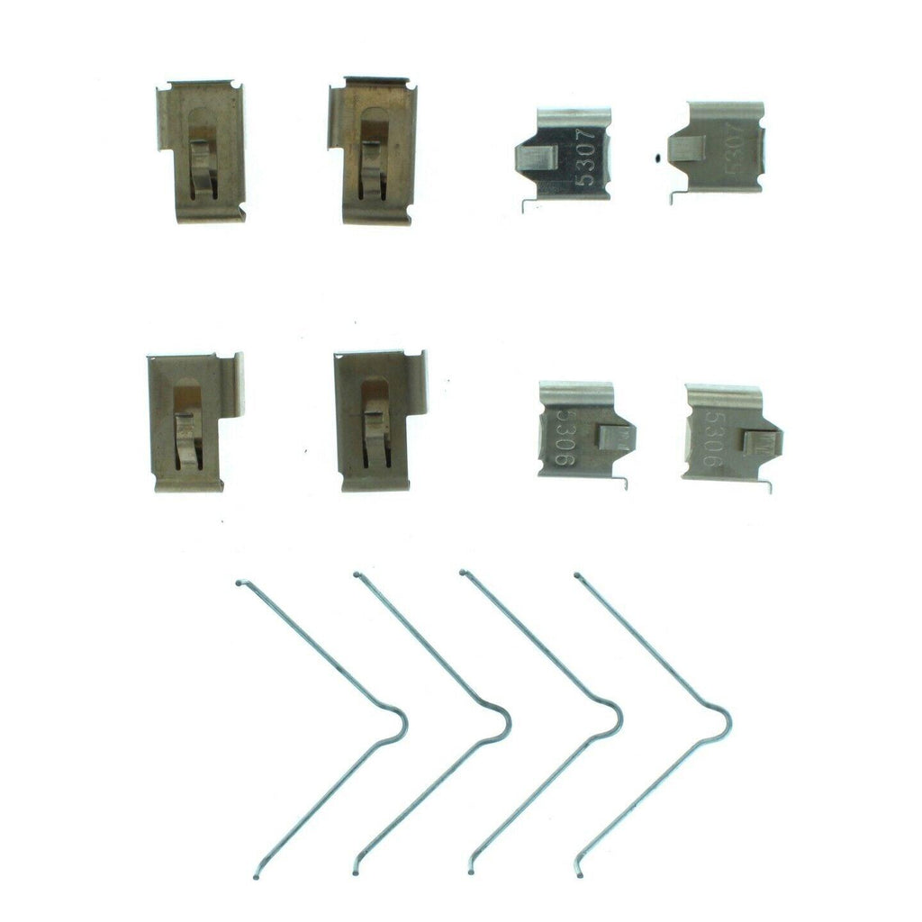Centric Disc Brake Hardware Kit for 6, Protege, RX-7, Challenger 117.45018