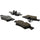 Centric Rear Disc Brake Pad for Mercedes-Benz (103.11220)