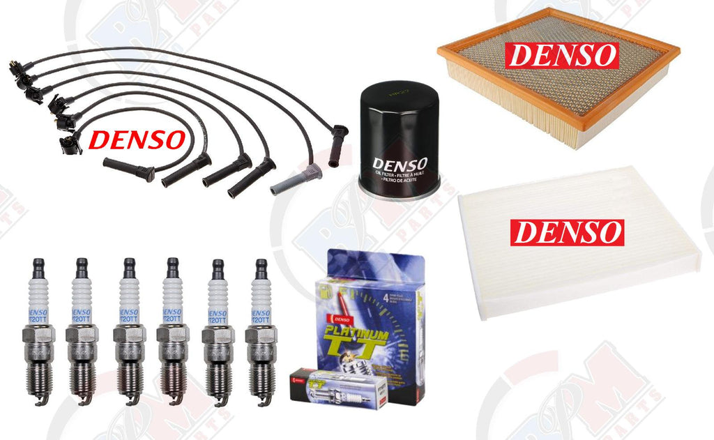 DENSO Tune up Kit W/ PLATINUM TT Spark Plugs for 2007-2010 Ford Mustang 4.0L