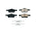 Power Stop - Front Z17 Low-Dust Ceramic Brake Pads with Hardware for Escape, Mar